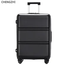 CHENGZHI 2" 24 дюймов модный ABS PC чемодан на колёсиках spinner студенческий пароль чехол для костюма бизнес пансион чехол на колесиках