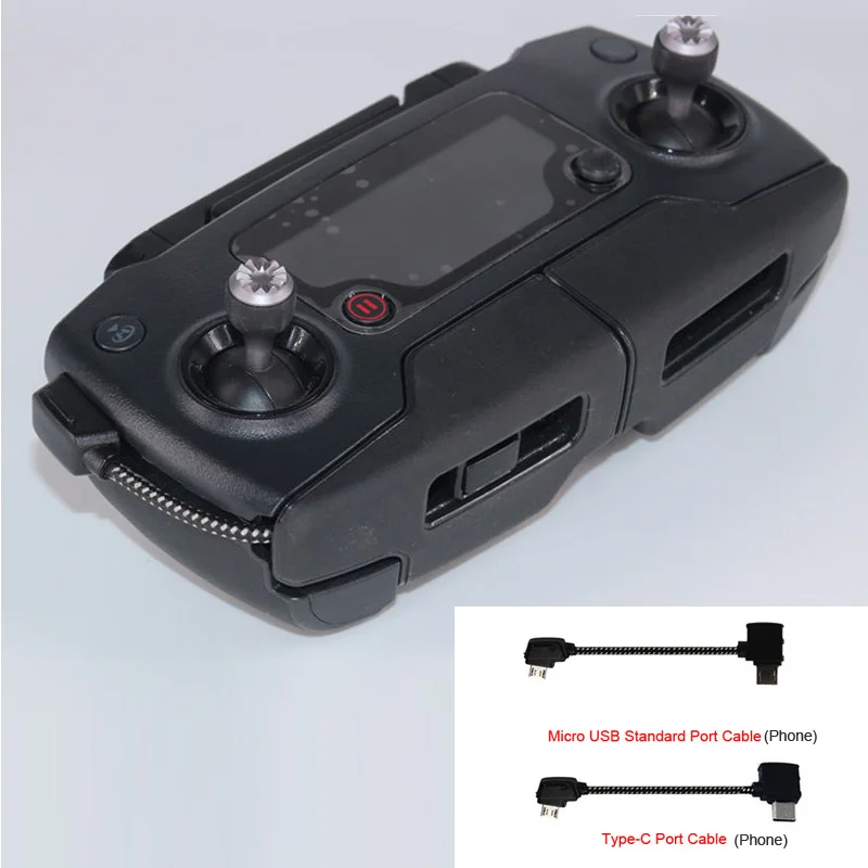 1pc USB Cable Connector For DJI Mavic Pro Drone USB Cable Drone Accessories Type-C Micro Date For Tablet Mobile Phones