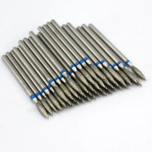 8 50pcs/Set Diamond Milling Cutters Ball Nail Drill Bit Rotery Files Electric Manicure Pedicure Burrs Cuticle Clean Tools - Цвет: 8