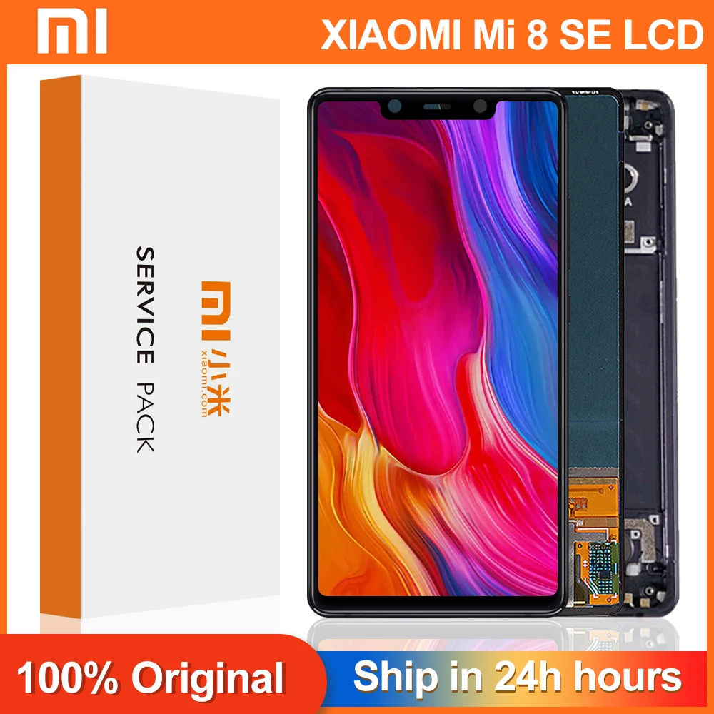 Супер AMOLED 5 88 &quotдисплей для Xiaomi Mi8 SE Mi 8 MI8SE ЖК-дисплей сенсорный экран дигитайзер