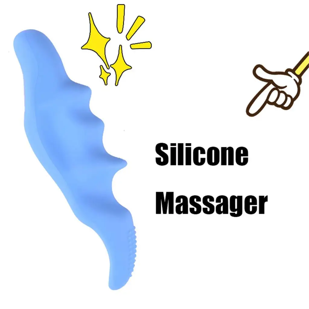 Thumb Saver Massager Trigger Point Massage Tool for Legs Arms Neck Back Massage Home Office Trip Use