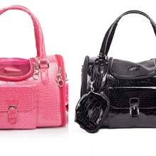 Портативная уличная переноска для собак и кошек, Сумка с кошельком из искусственной кожи для путешествий, маленькая сумка для собаки чихуахуа, сумка для переноски Тедди