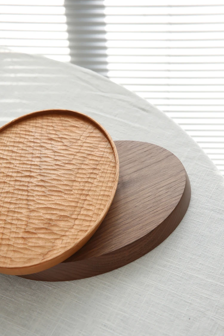 Nordic-Dessert-Plate-Wooden-Serving-Tray-Afternoon-Tea-Time-Coffee-Cake-Plates-Hexagonal-Round-Desserts-Food-Organizer-Platter-06