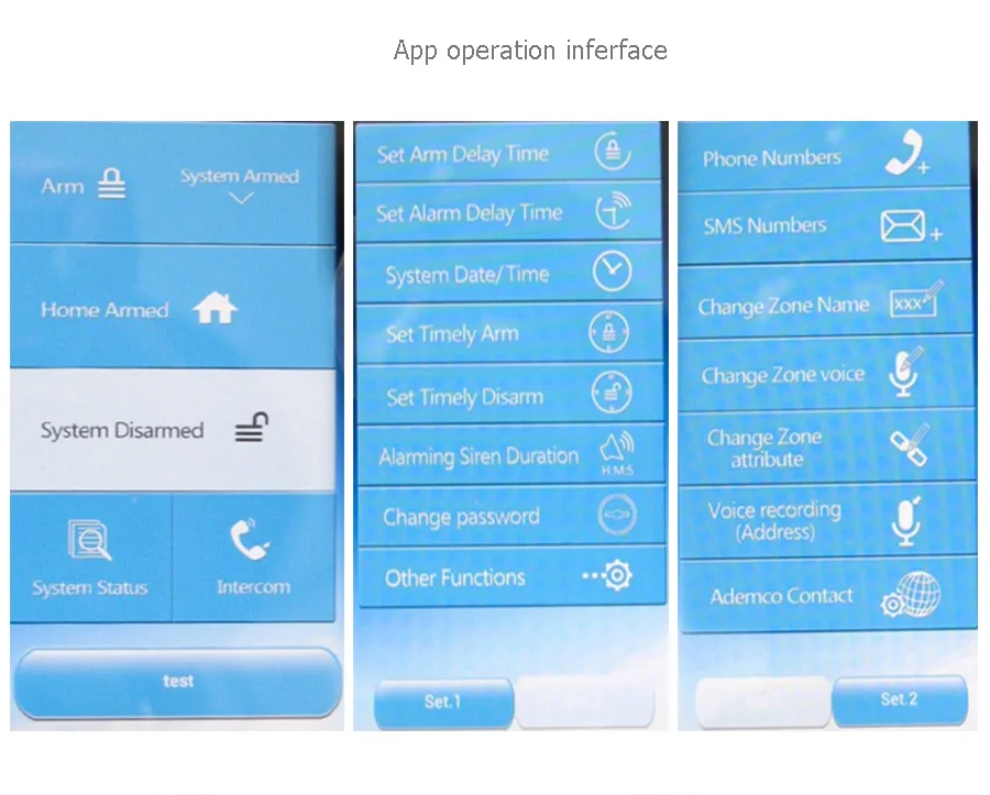 Sistemas de Alarme Sistema de Segurança em Casa Sgooway Smarts Android App Alarmes Frete Grátis Gsm Ios 5 android ios app alarmes sistema de segurança em casa frete grátis
