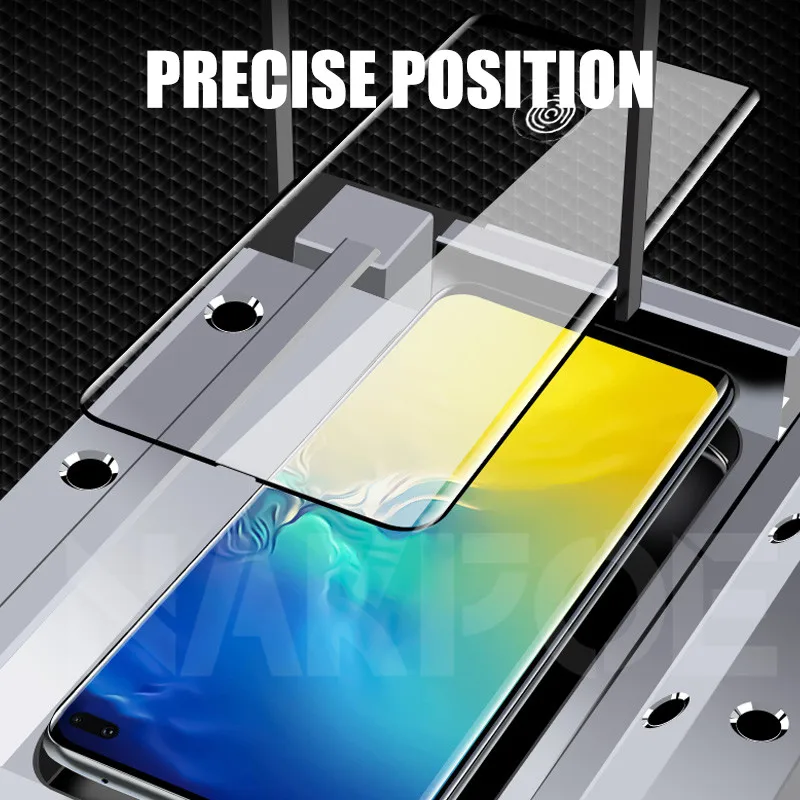 100D защитное закаленное стекло для samsung Galaxy Note 10 S10 S9 S8 ...