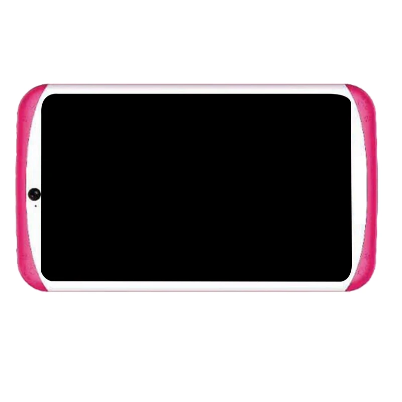 Детский планшетный ПК 7 дюймов четырехъядерный HD планшет Android 4,4 Двойная камера Wifi+ Bluetooth EU штекер - Цвет: Pink