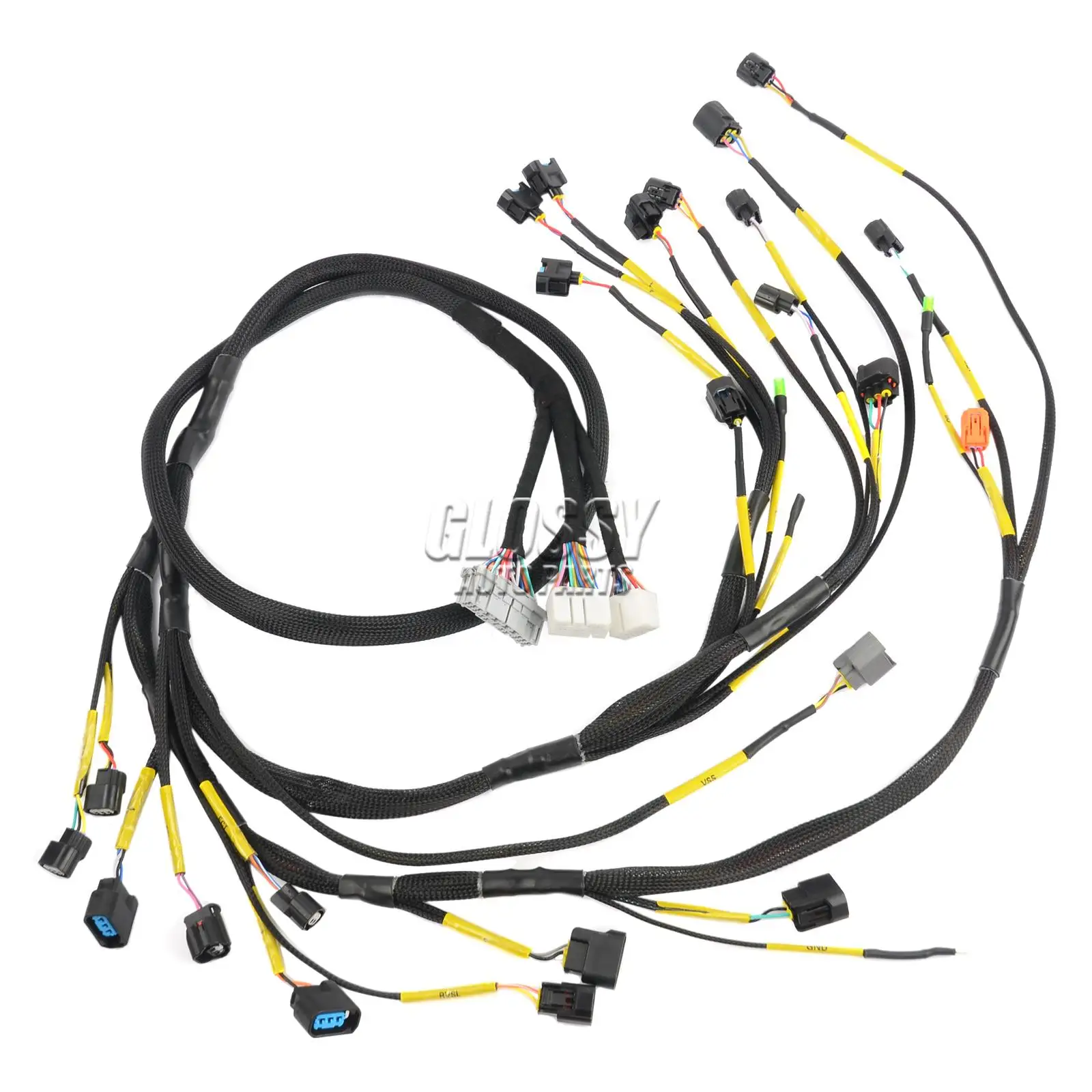 AP03 K20 K24 K-Series Tucked Engine Harness for Honda Acura K-Swap Integra CRX EK EG
