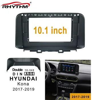 

Car Fascias Dashboard Trim Kit Adaptor Facia Panel Car DVD Frame Fit For HYUNDAI Kona 2017-2019 DIN 10 Inch Player