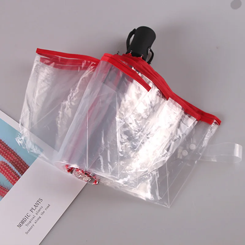 Автоматический прозрачный зонтик Paraguas дождь женский зонтик Guarda Chuva Parapluie Ombrello Sombrilla складной зонтик Mujer - Цвет: Umbrella 8