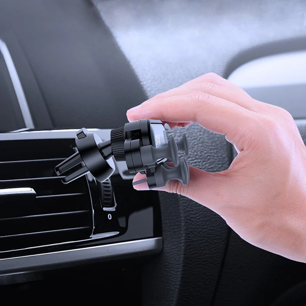 Car Gravity Five point Support Magic Navigation Clip Air Outlet Mount Gravity Mobile Phone GPS Holder Stand Bracket