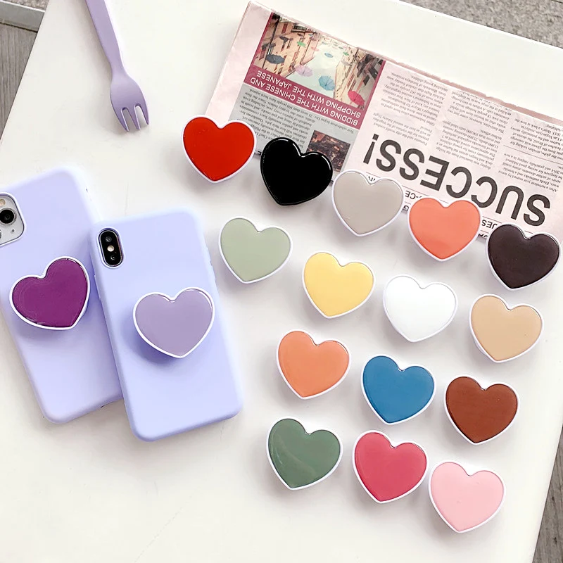 

Universal 3D love mobile phone bracket Cute Phone Expanding Stand Finger Holder Stitch panda holder for phone Stand