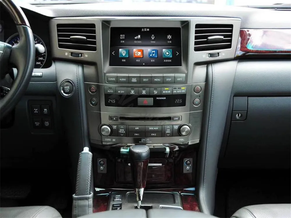 Автомагнитола 2 din с сенсорным экраном Android для LEXUS LX570 2007-2015 головное устройство