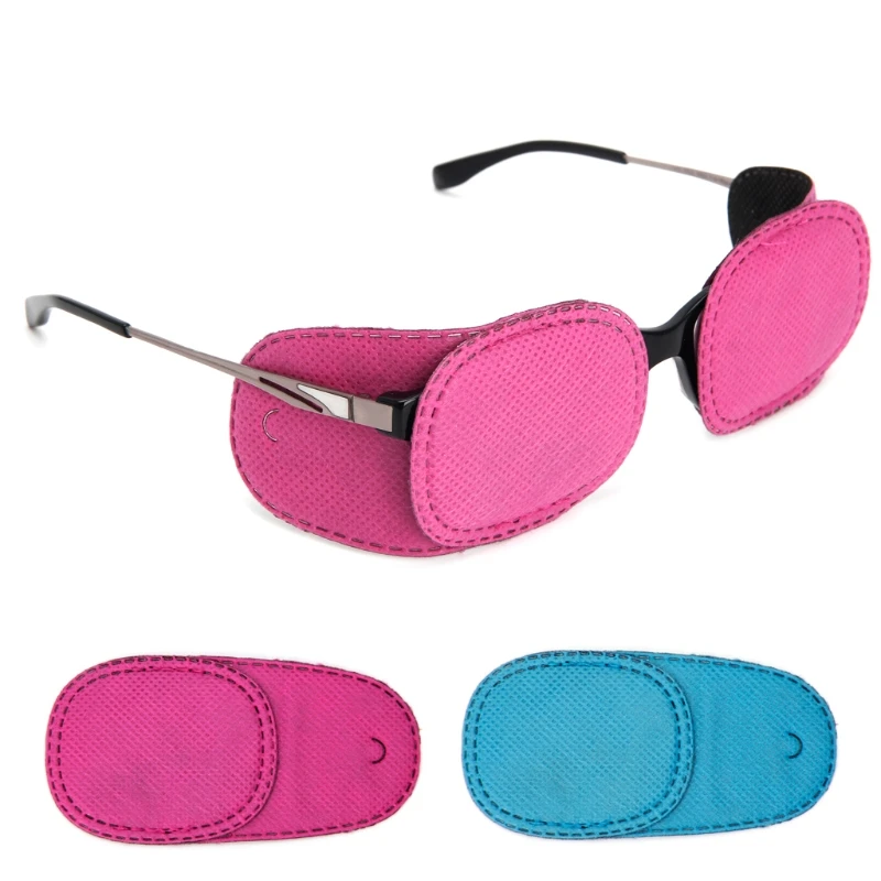 

6pcs Amblyopia Eye Patches Children Kids for Treating Strabismus Glasses Kit New