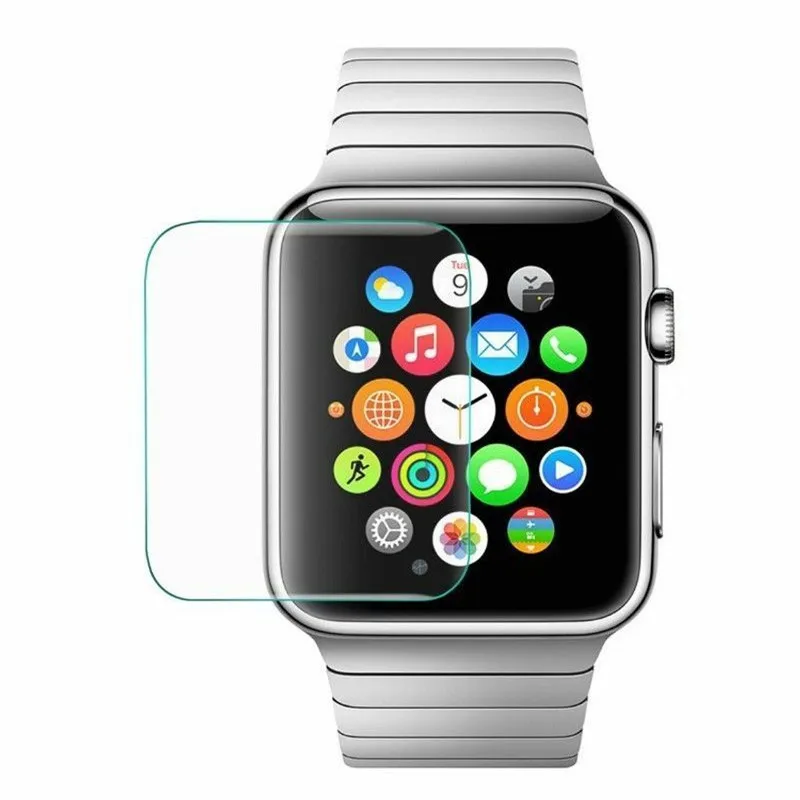 Защитная пленка для мобильного HD из закаленного стекла для Apple Watch Series 3 2 1 38 мм 42 мм Защитная пленка для экрана для i Watch 4/5 40 мм 44 мм - Цвет: For iwatch 5(40mm)