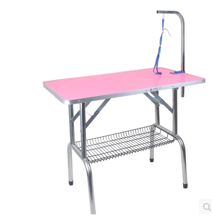 

Pet Beauty Table Household Beauty Table Size Stainless Steel Folding Portable Table Dog Operating Table Bath Table