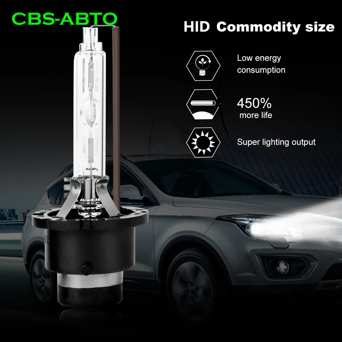 HID D2S 35 Вт ксеноновая лампа для автомобильных фар, модифицированные лампы 35 Вт 4300 К 6000 к 8000 К Белый дальний и ближний свет, автомобильные аксессуары 85122