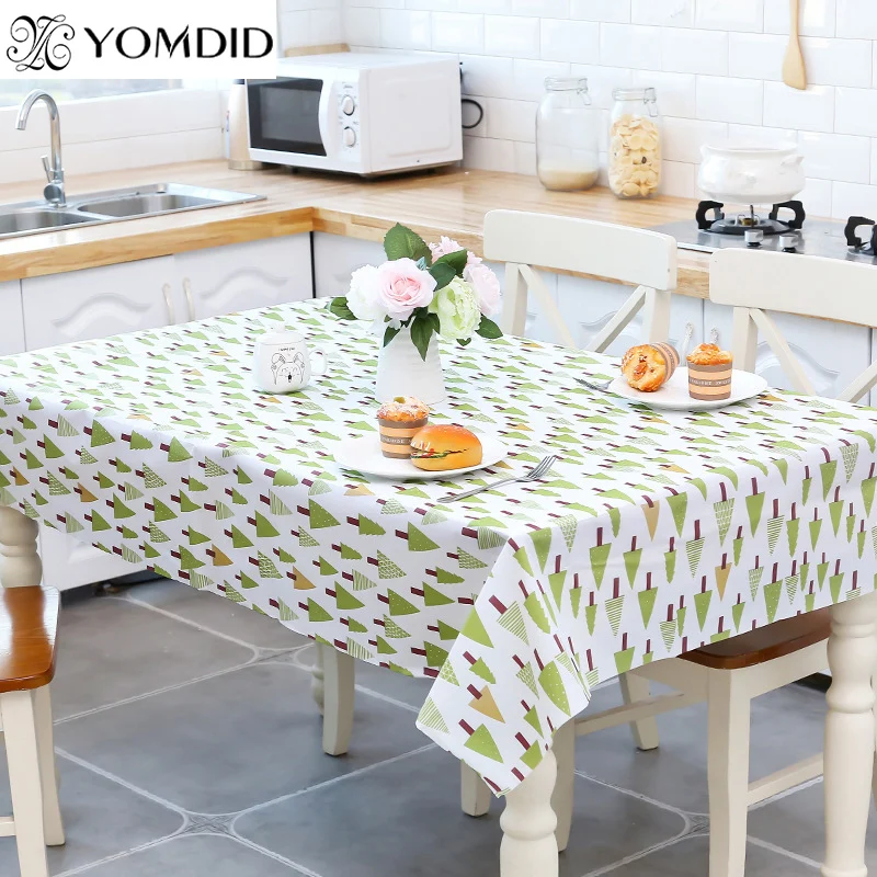 1PC Waterproof Table Cloth Mat Oilproof Tablecloth Home Party Decorative Tapestry Dinning Room | Дом и сад