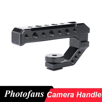 

Camera handle with cold shoe mounts for Video / Vlog