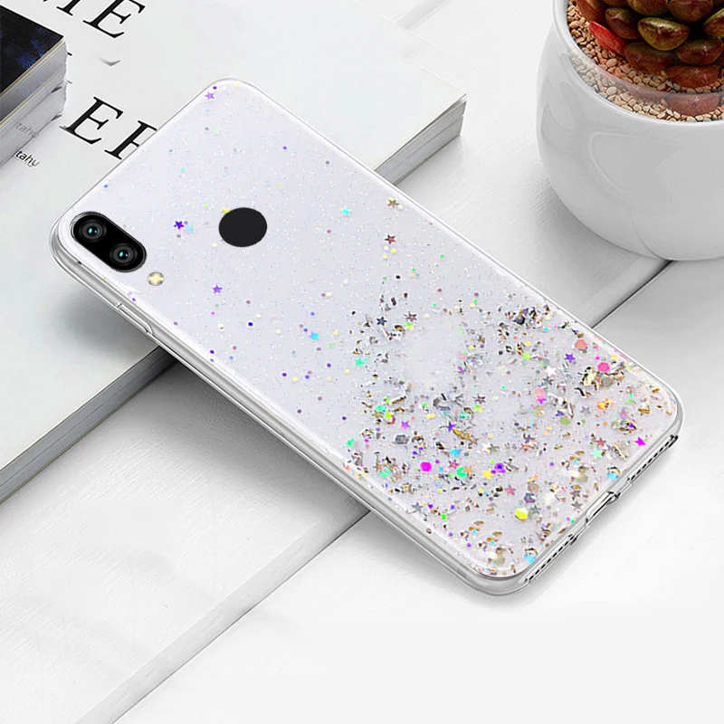 Блестящий силиконовый чехол для Samsung Galaxy A50 A10 A20 A30 A40 A60 A70 A80 A90 A10S A20S A20E M20 M30|Бамперы|