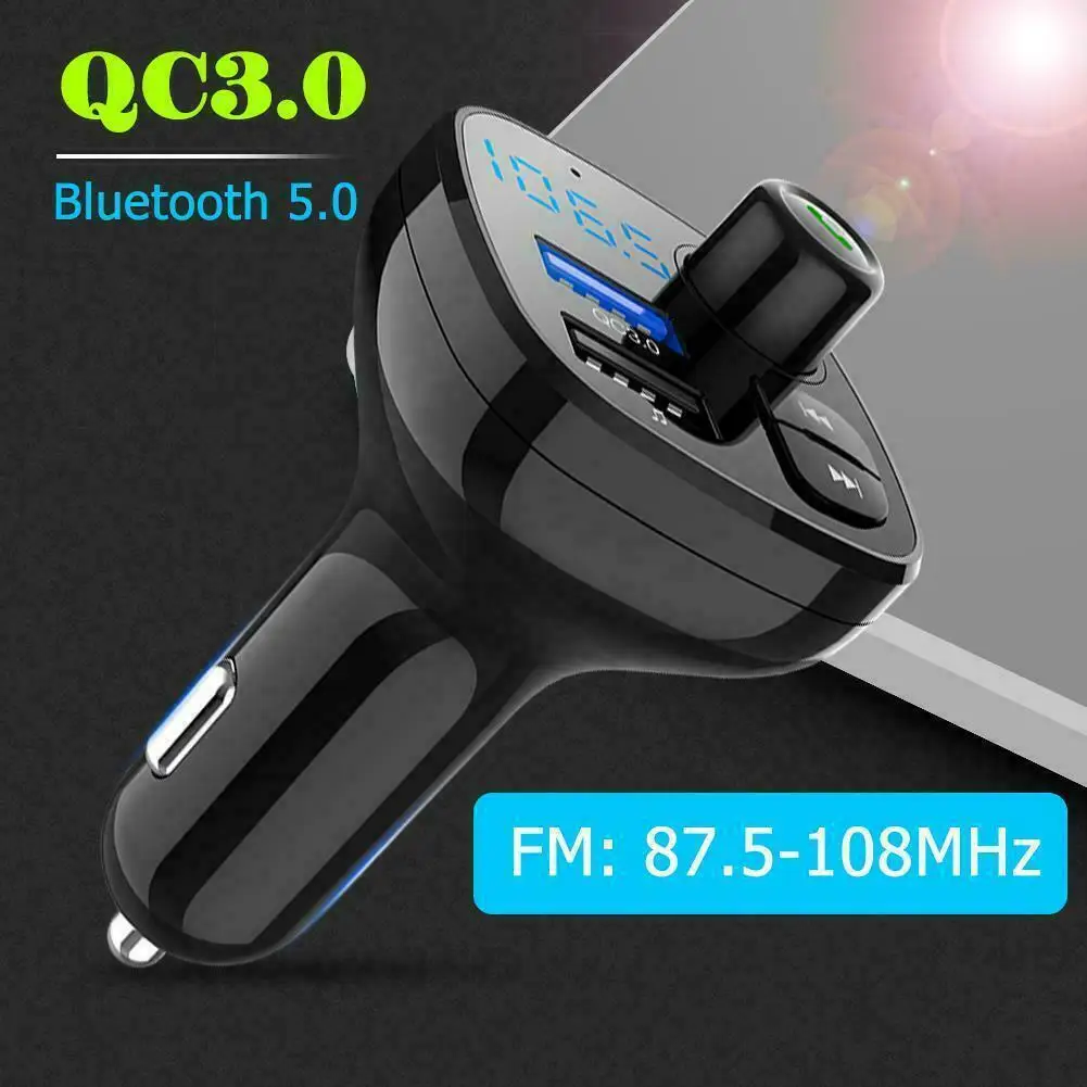 Group Vertical BT12 Беспроводной Bluetooth гарнитуры автомобильный FM трансмиттер MP3 плеер Dual USB Зарядное устройство автомобиля MP3 Поддержка TF карты r20