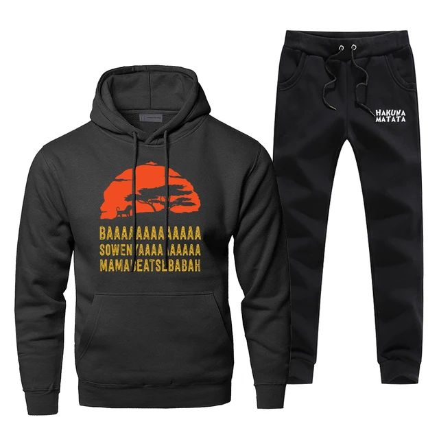 lion king mens hoodie