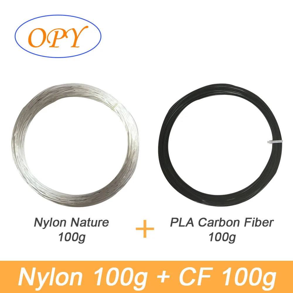 OPY Carbon Fiber Filament 3d Printer Thread 1.75Mm Plastic 1kg Black 