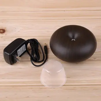 

Light/Dark Woodgrain Ultrasonic Ion Humidifier Aroma Air Aromatherapy Essential Oil Diffuser Ultrasonic Purifier Mist Maker