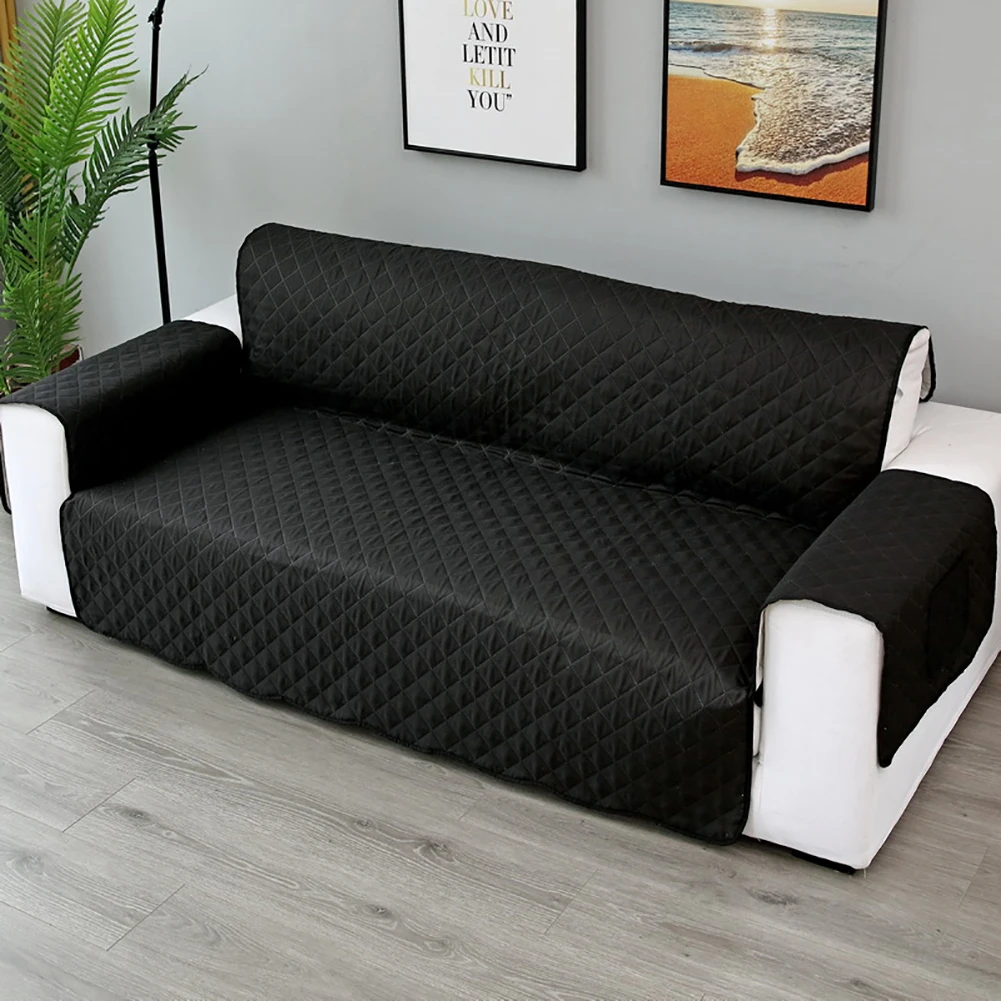 Best Sleeve Furniture One Piece Sofa Cover Pet Protector Dustproof Living Room Kids Hotel Anti Slip Washable Cushion With Pockets