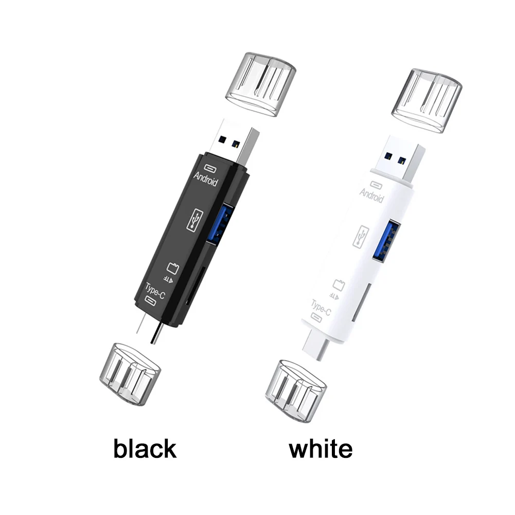 3 в 1 расширение кард-ридер TF тип-c Micro USB для Android компьютерные заголовки универсальный высокоскоростной Android OTG