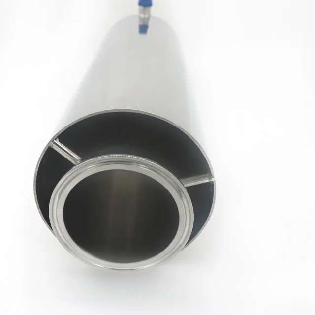

SS304 Triclamp pipe spool 3" x 18" 450 Gram (1 Lb) Jacketed Dewaxing Column for essential oil extractor
