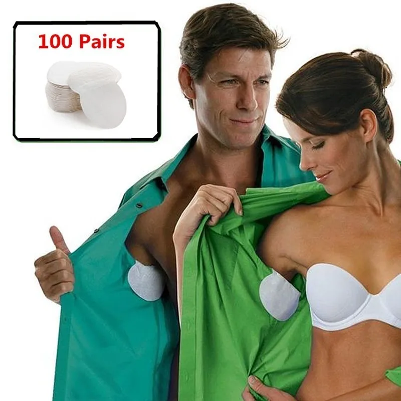 200Pcs Disposable Underarm Sweat Pads For Clothing Anti Armpit Absorbent Summer Deodorants Shield Stickers | Красота и здоровье
