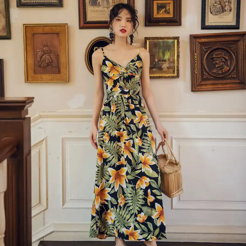 elegant tropical dresses