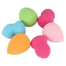 6 шт. мягкая губка для макияжа Набор тыквы и капель формы губки косметическая пудра слойка для порошкового крема или жидкое применение