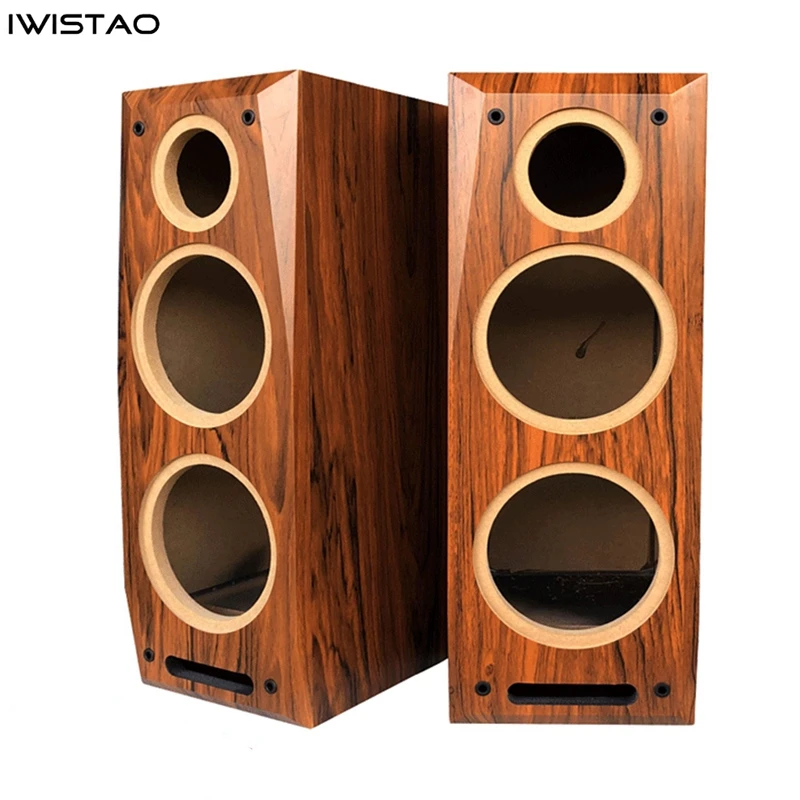 IWISTAO 3 Way Speaker Empty Cabinet Passive