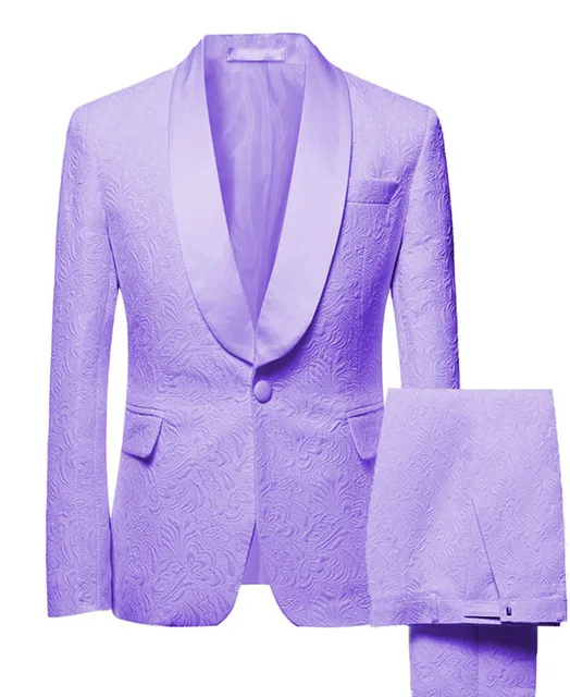 as picture Tpsaade шаль воротник 2 шт. Slim Fit белый костюм мужской пиджак жениха смокинги для свадебного платья вечерний блейзер(Блейзер+ брюки+ галстук - Цвет: as picture