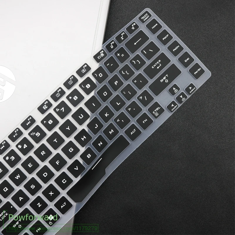 

For ASUS ROG Zephyrus M GU502 / Zephyrus G GA502 / Zephyrus S GX502 / 15.6 inch Silicone laptop keyboard cover skin Protector