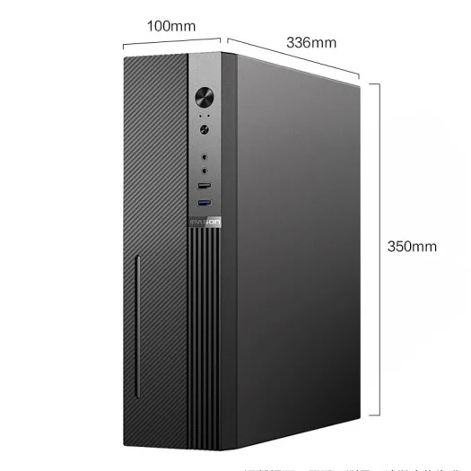 IPASON настольные компьютеры мини ПК 9th Gen Quad Core i3 9100F DDR4 8G RAM 240G SSD 2G GDDR5 Выделенные
