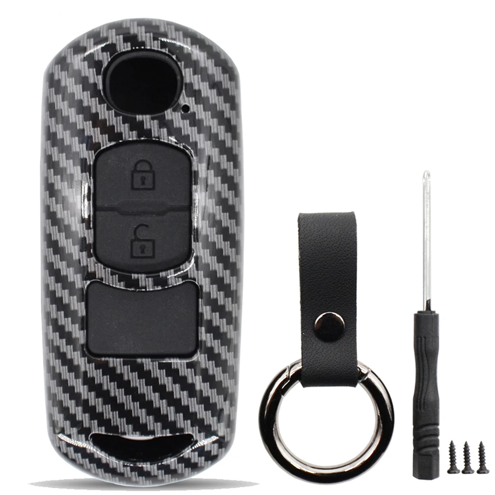 Cover chiave telecomando per Mazda 3 5 6 CX-5 CX-3 CX-8 Atenza 2018-2020 7 Cover chiave telecomando per Mazda 3 5 6 CX-5 CX-3 CX-8 Atenza 2018-2020 - Hef6f0fca5bef452aaf7fb7e206668458W