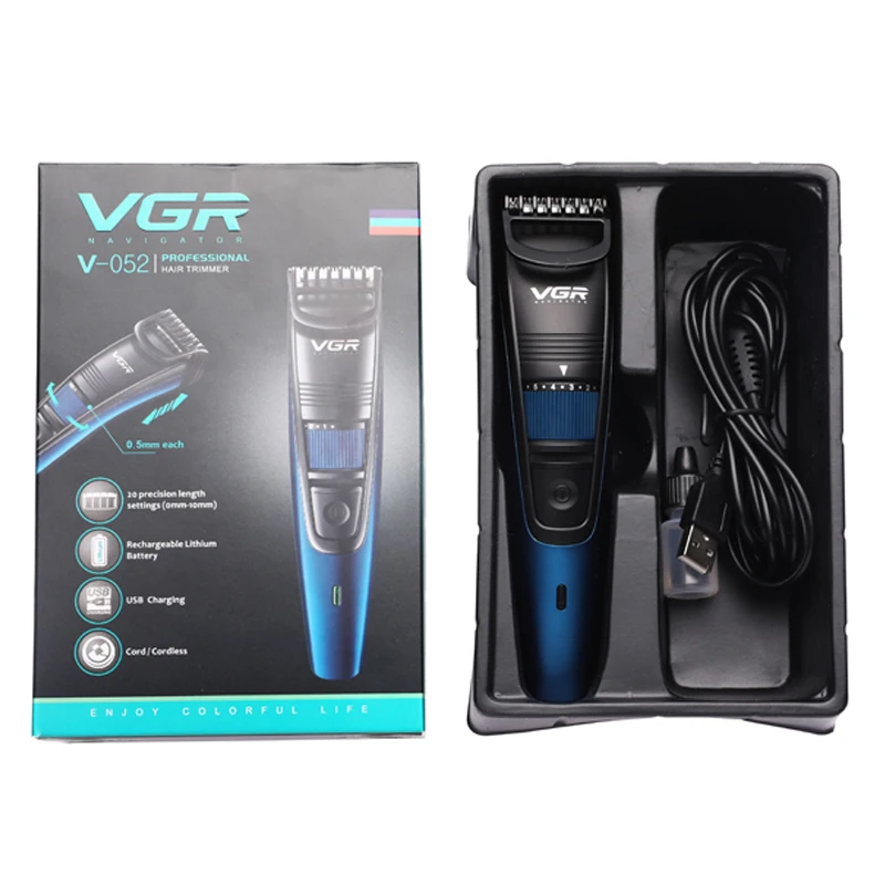 VGR V-052 Electric Hair Clipper Men'S Hair Clipper 6