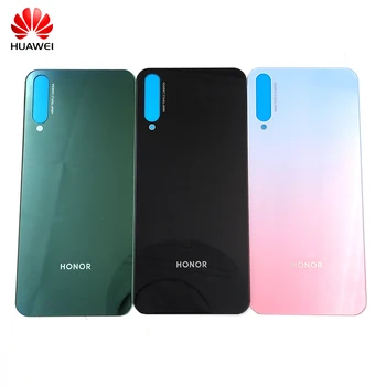 Перейти на Алиэкспресс и купить Чехол для huawei Honor 20 Youth Edition/20 Lite, Задняя стеклянная крышка аккумулятора, панель, Корпус задней двери, чехол для Honor 20lite с логотипом