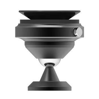 

360 Rotating Car Phone Holder Air Outlet Center Control Mount Easy Install Universal Interior Accessory Suction Cup Stable Stand