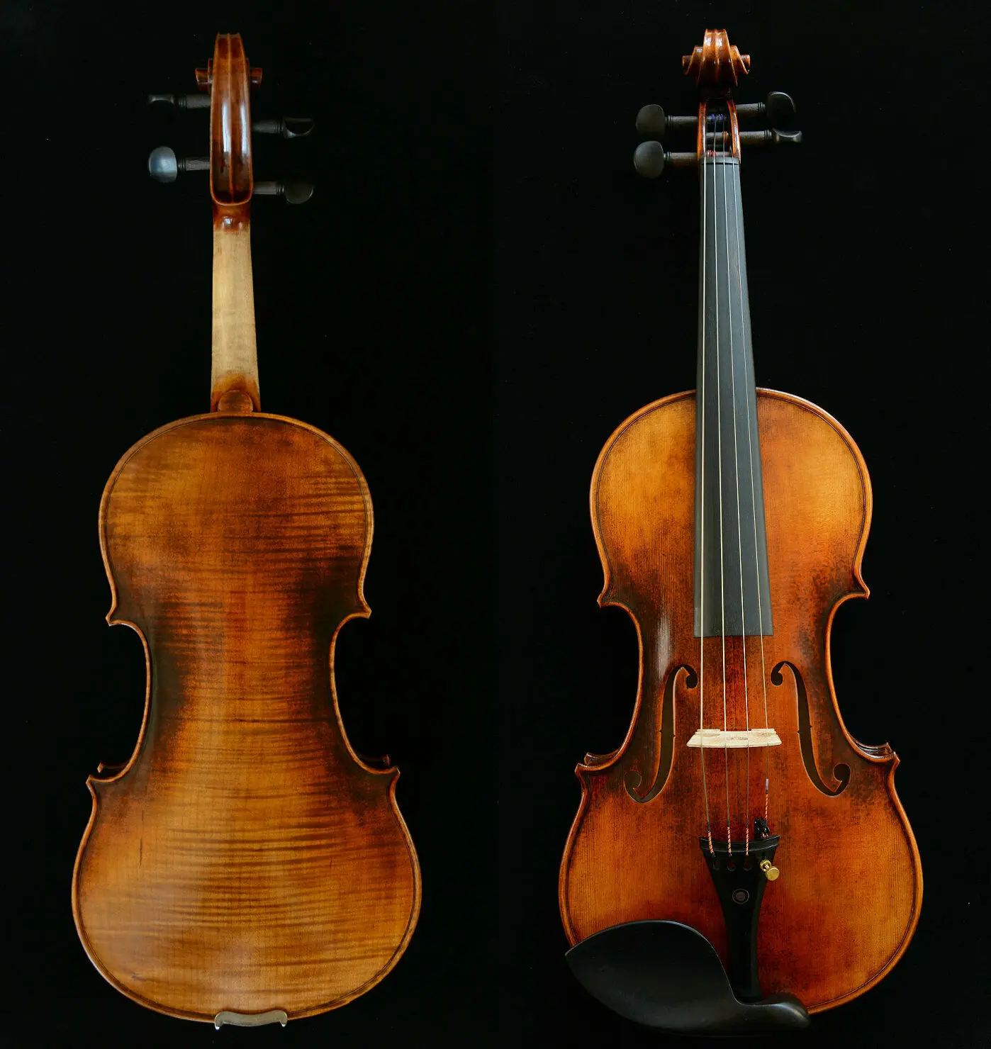 Тонкое звучание скрипки Guarneri del Gesu 1743 Cannone скрипка масляного лака 1 p сзади|Скрипка|