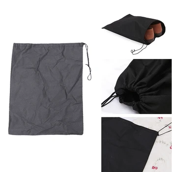 

Portable Waterproof Package Shoe Pocket Storage Organize Bag Non-Woven Fabric Draw Pocket Drawstring Bags Toiletry Bag Case New