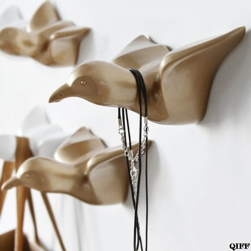 Пара чаек птицы Настенный декор для ванной гостиной сад, маленький