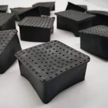 Квадратные пробки ПВХ Нескользящие клеевые ножки вечерние пальто экологически чистый силиконовый чехол железная труба рукав банды guan yi перчатки fo