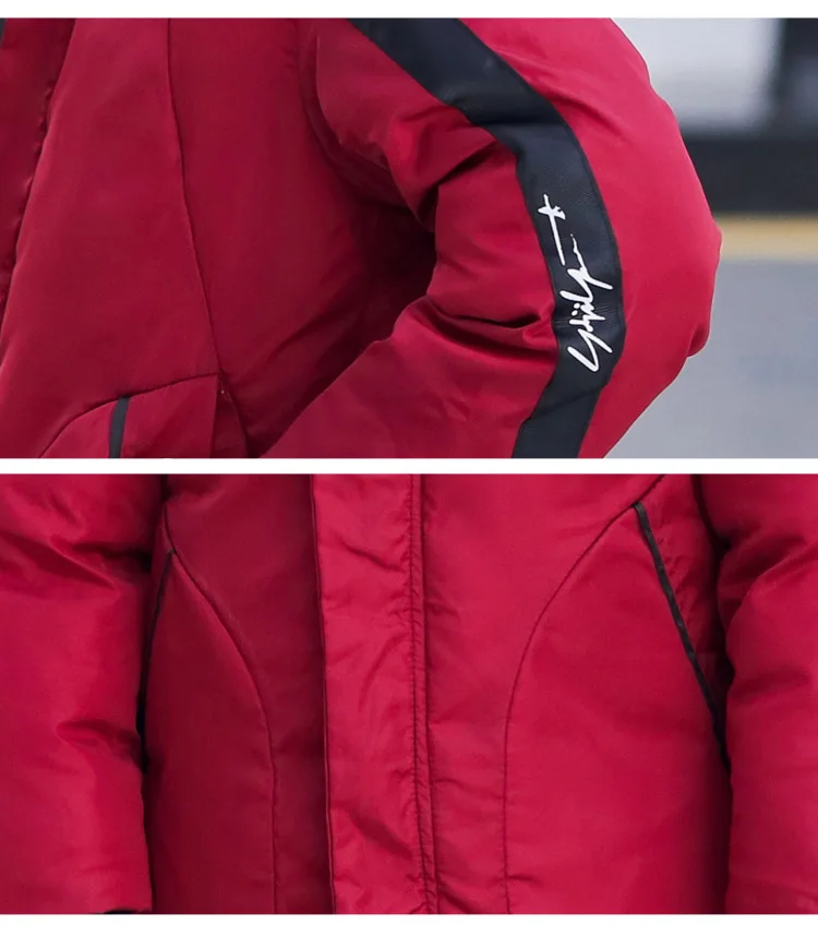 Jacket For Girls New Winter Children's Clothing Boys Hooded Parkas Girls Down Cotton Thicken Coat Outerwear Teenage Kid Clothes