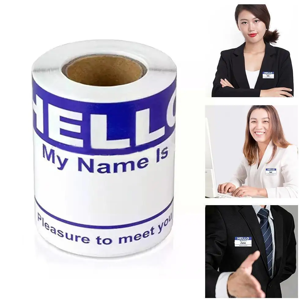 150 шт. детские наклейки с именем Hello My Name Is | Дом и сад