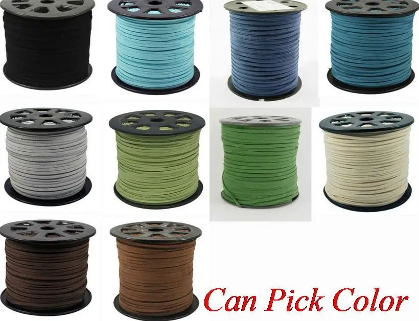 

Новинка, ювелирные изделия tg43 osng 3 мм x 1,5 мм, 100 метров, черный, коричневый плоский замшевый бархатный кружевной кожаный шнур, ювелирные изделия «сделай сам», веревка