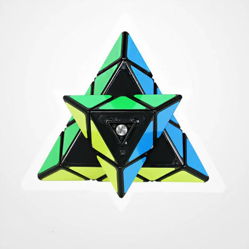 3x3x3 волшебный куб Pyraminx профессиональная скоростная Пирамида Твист Головоломка Куб антистресс подарки игрушки для детей