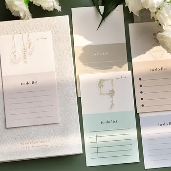 

Paper Mister Adhesive Paper Notebook Utopian Utopia Hipster Creative MORI Series Message Notepad Notebook Card